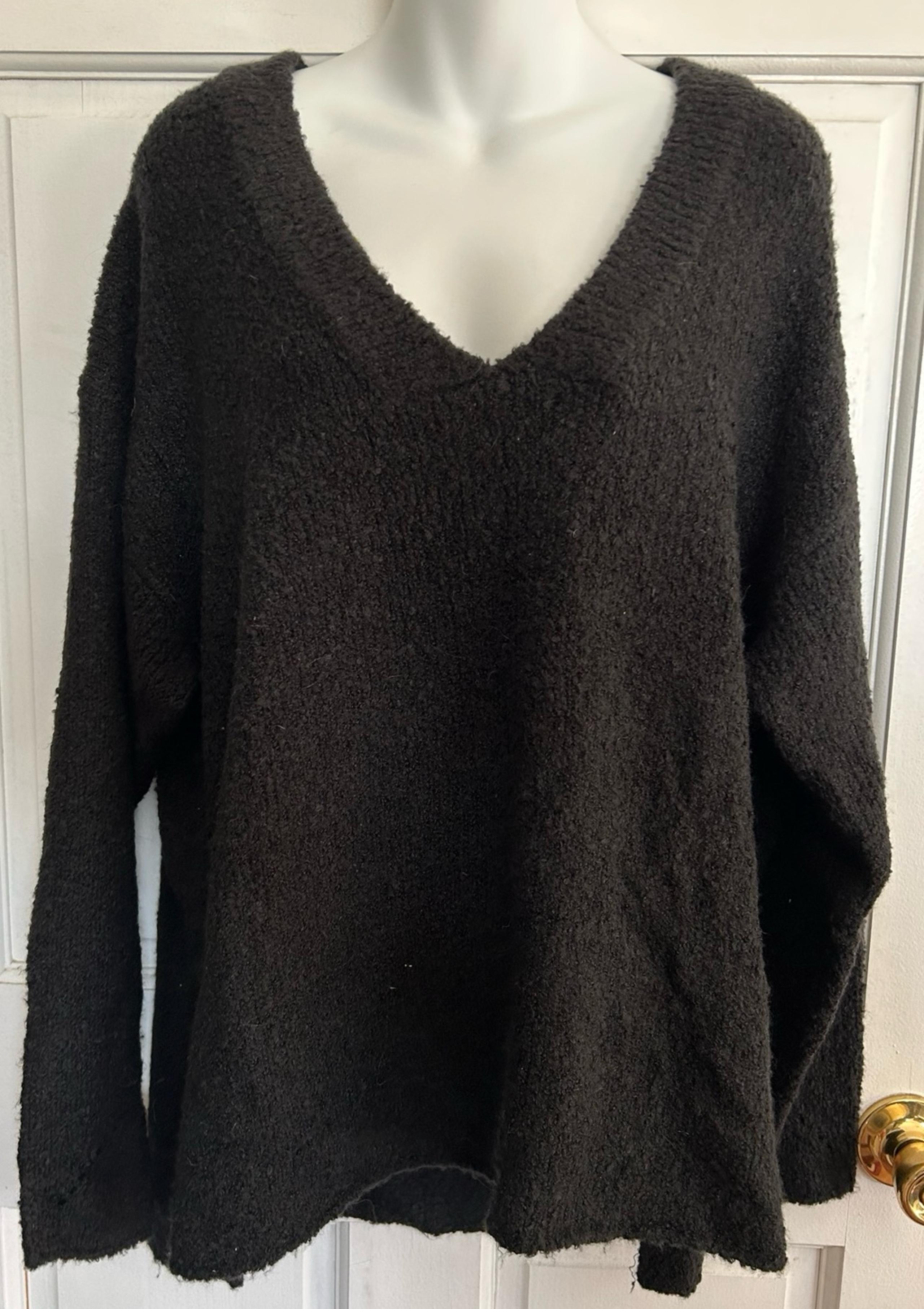 Urban Outfitters V-neck Black Sweater. Size Medium