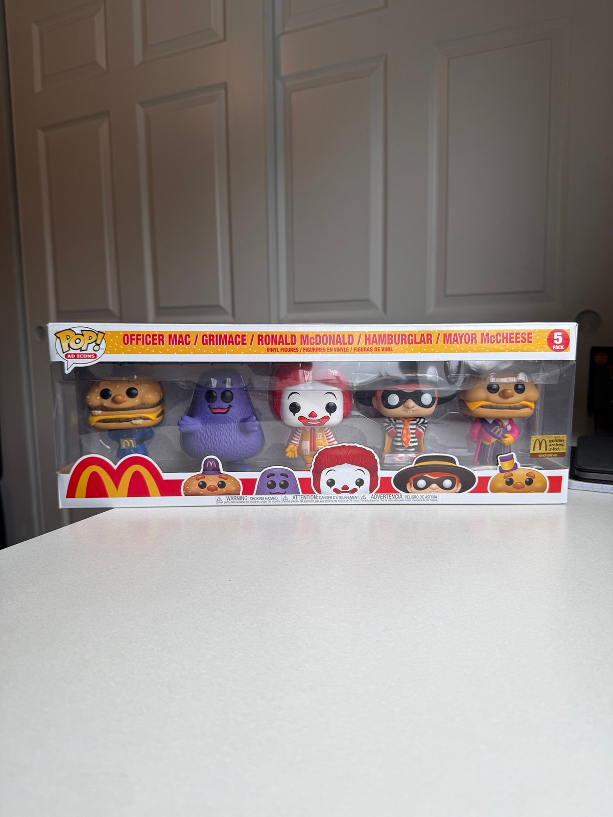McDonald’s Five Pack Funko Pop Golden Arches Exclusive