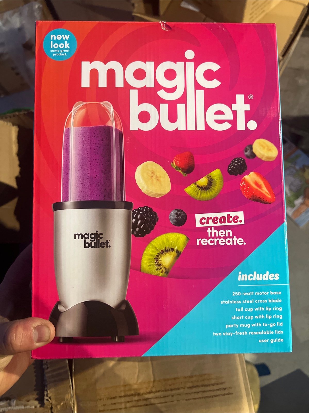 Magic Bullet MBR-1101 18oz Blender - Silver