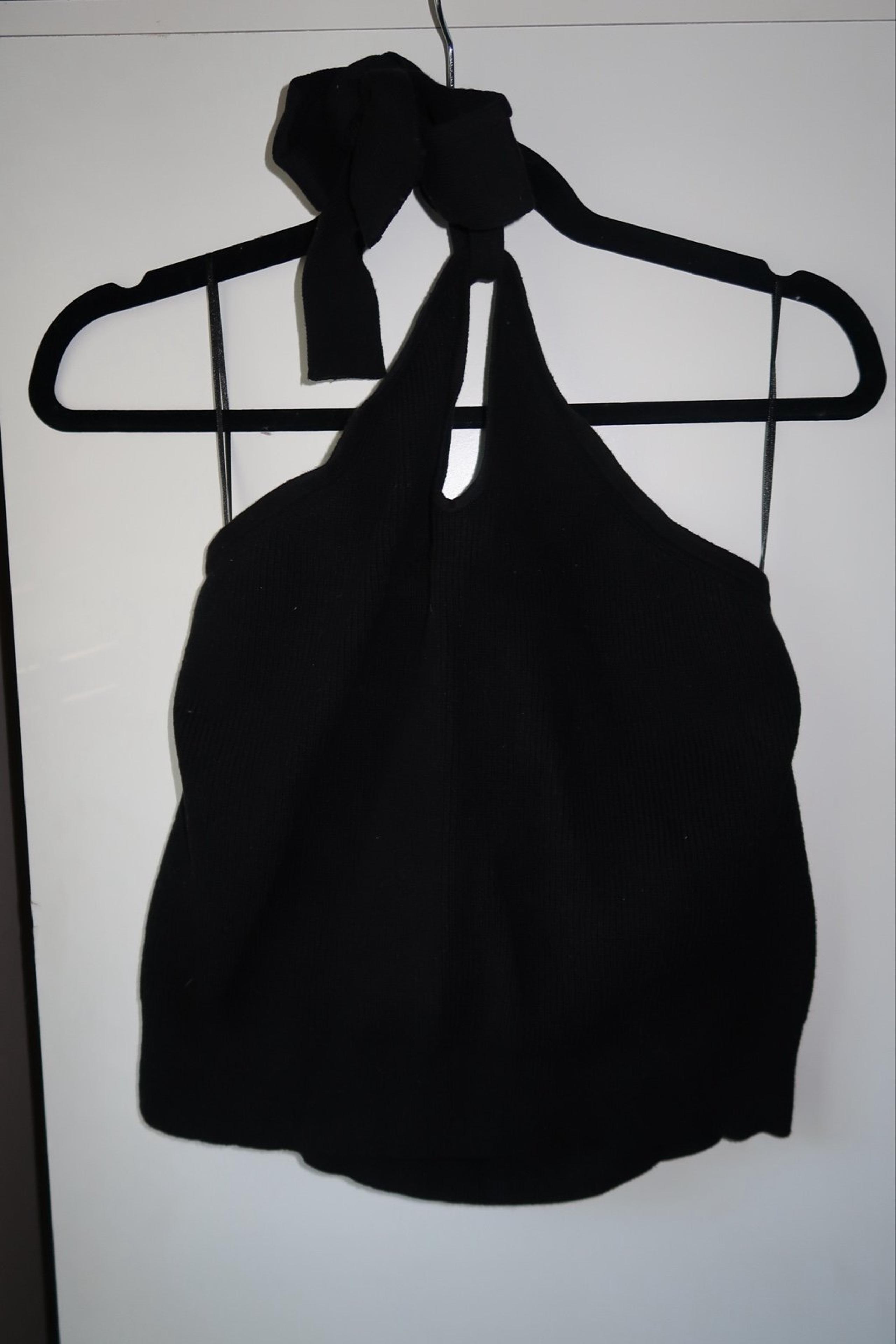 Banana Republic - Black Halter Top L