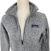 Patagonia Women's Better Sweater Quarter Zip Grey Size Small