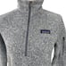 Patagonia Women's Better Sweater Quarter Zip Grey Size Small