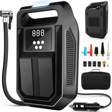 Tire Inflator Portable Air Compressor 12V DC Car Air Pump with Digital Display