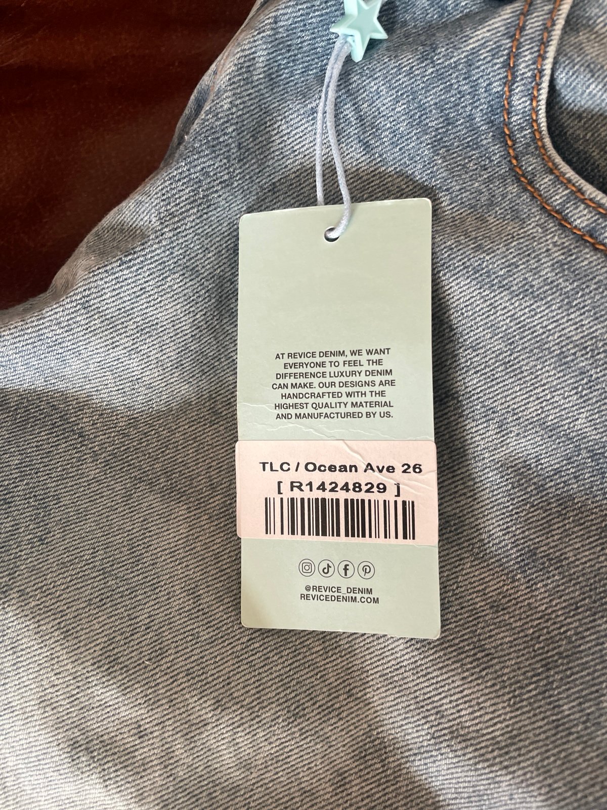 Revice women’s jeans size 26