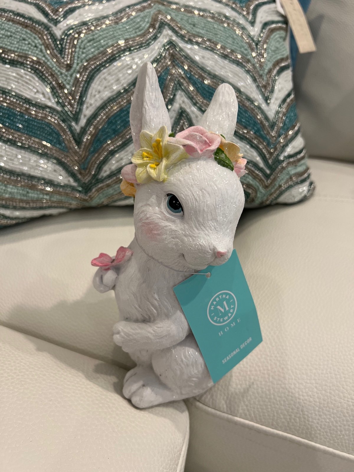 Martha Stewart Easter bunny for table decor or tiered trays