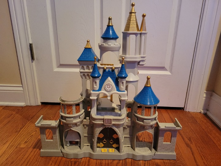 Disney World Cinderella Castle Playset w/ Fireworks & Sound