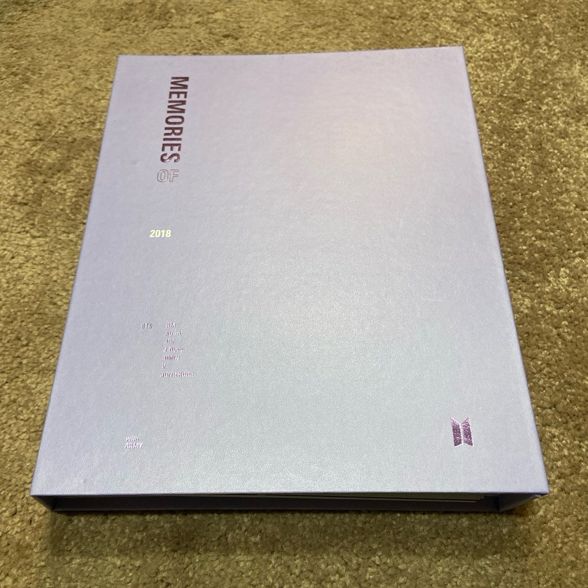 BTS Memories of 2018 DVD