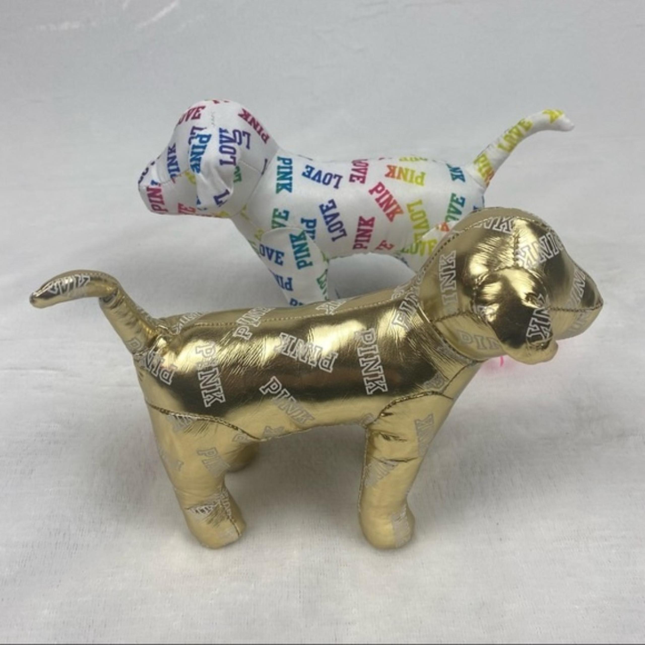 PINK Victoria Secret Dog Figures