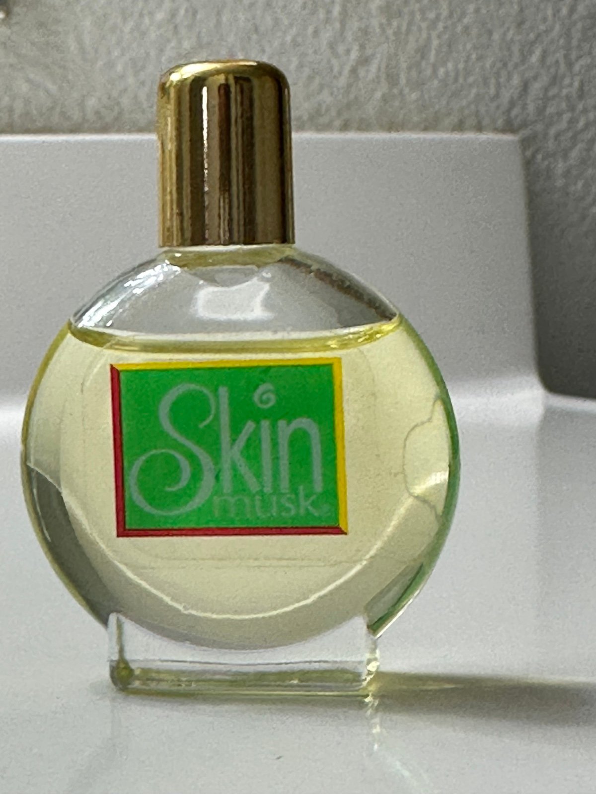 Vintage hard to find Skin Musk women fragrance pure perfume oil 15ml 1/2 fl oz