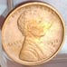 Penny,1915s, ERROR OBVRS PLANCHETT SCAR,UNC ,BU, RD, FACIAL TONED