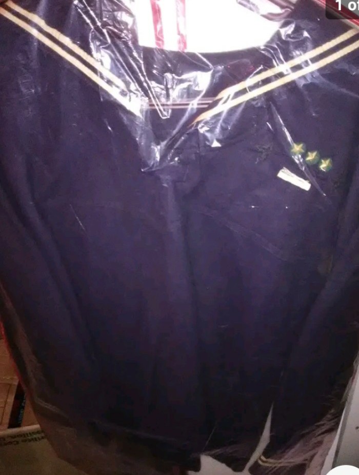 Vintage sea scout uniform top
