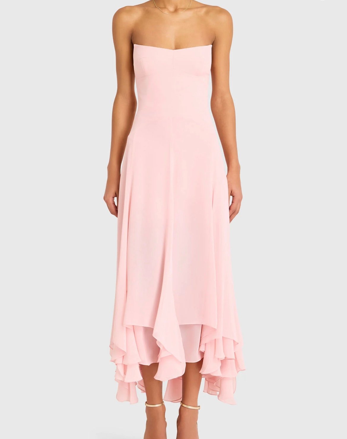 Amanda Uprichard Monterey Dress in Mochi