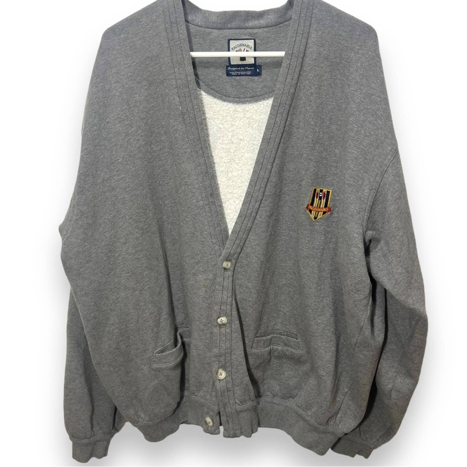 Falconnable Vintage Grandpa Cardigan