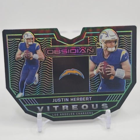 2021 Justin Herbert Obsidian 'Vitreous' 1/15 (ebay 1 of 1)