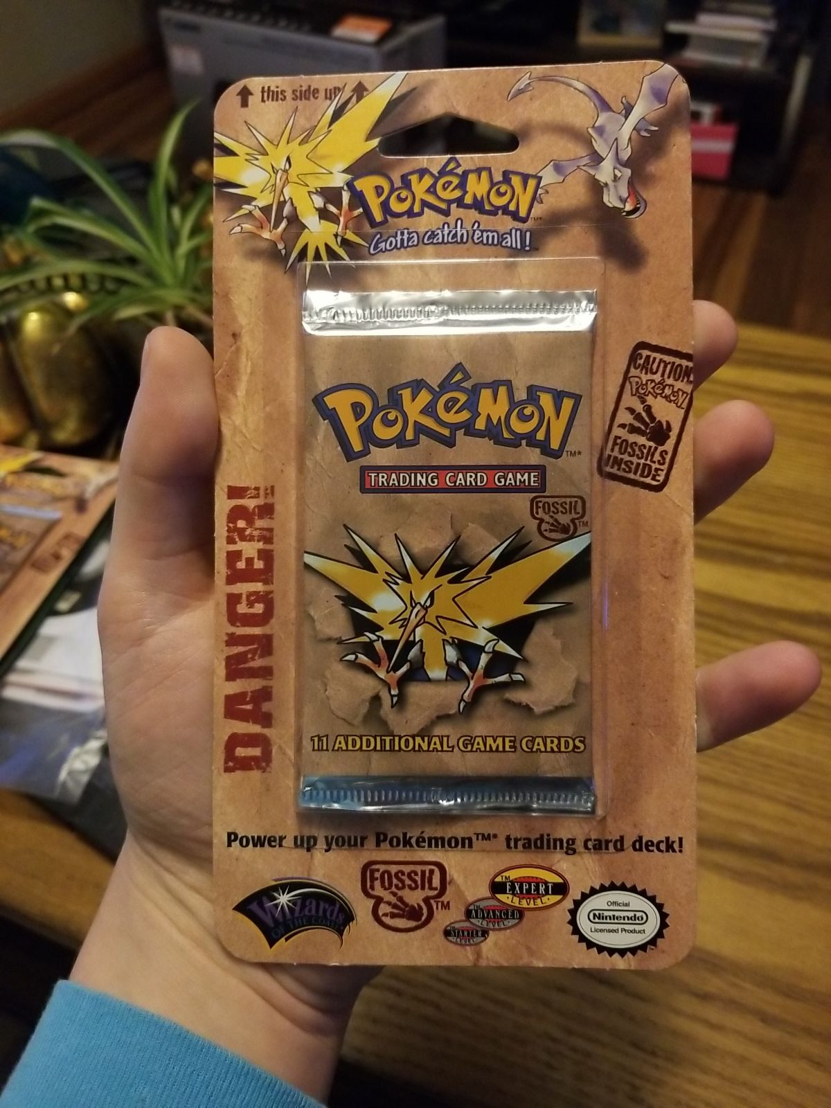 Pokemon Sealed Fossil Blister Pack