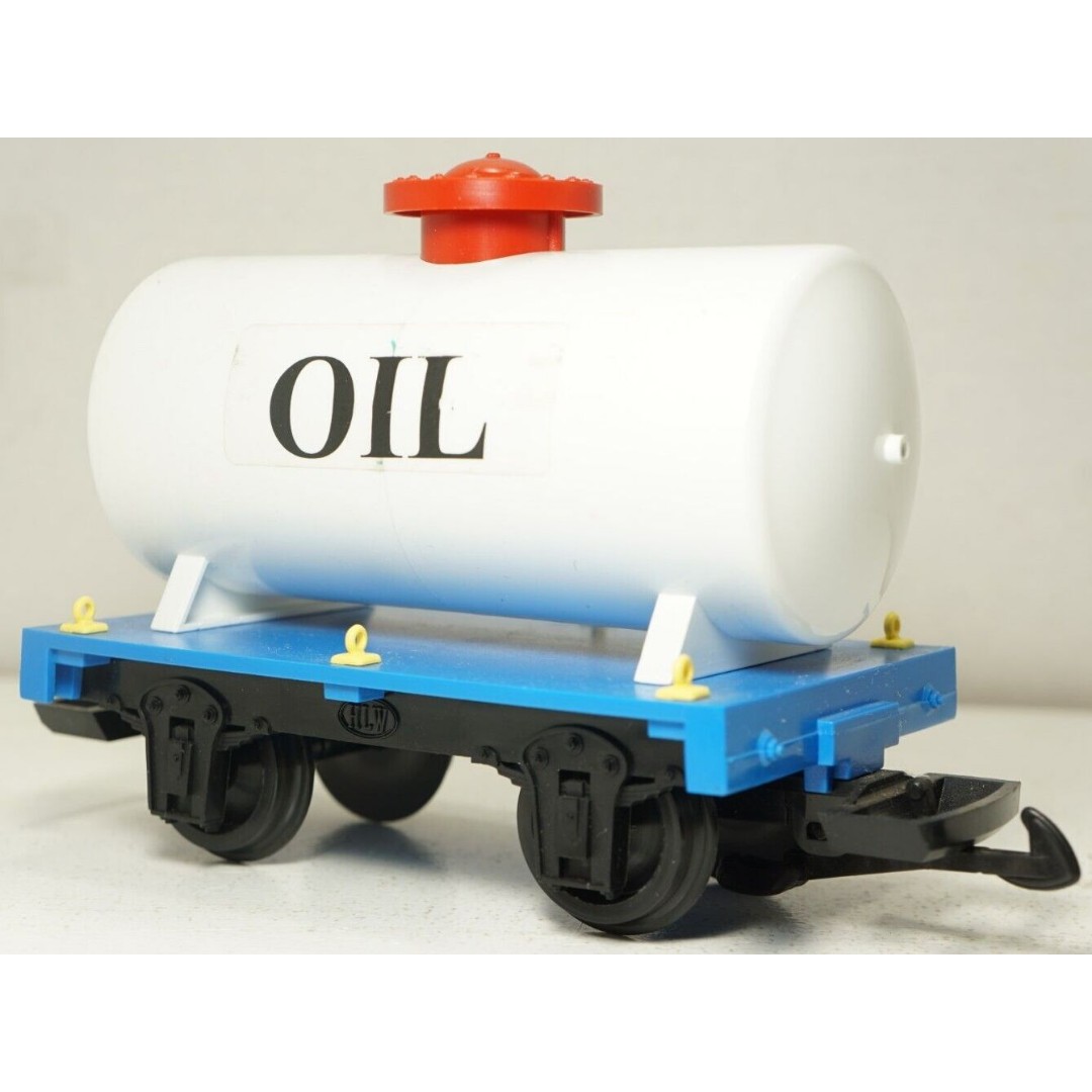 Rare Hartland Locomotive Works G Scale/Gauge Mini Short 6 White Oil Tank Car #3