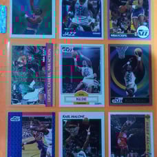 Karl Malone NBA Basketball Card Lot #1