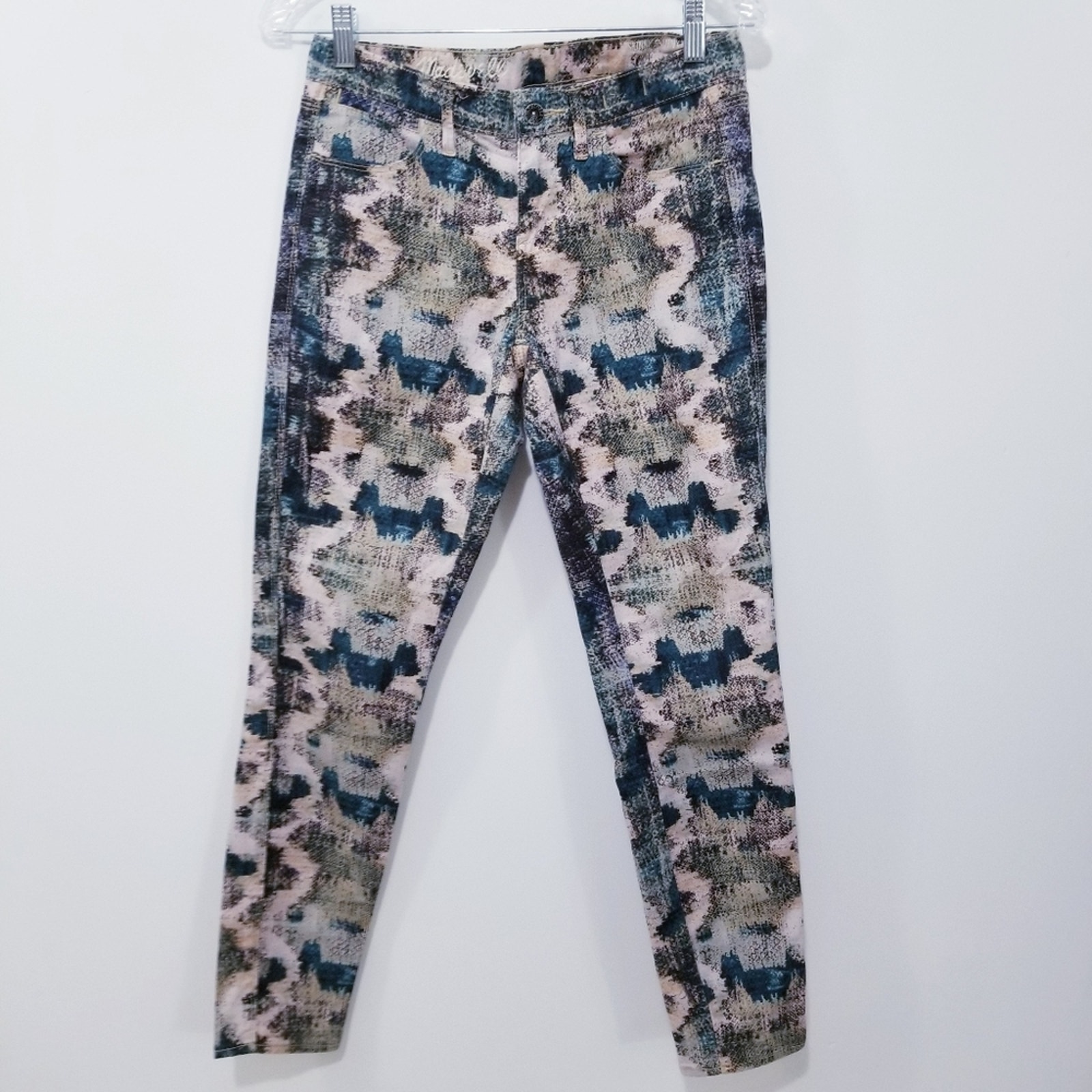Madewell Multicolored Skinny Ankle Pants