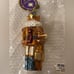 Nutcracker Ornament Regal Stance 2014 Mouth-Blown Glass Christmas Ornament.