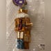 Nutcracker Ornament Regal Stance 2014 Mouth-Blown Glass Christmas Ornament.