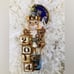 Nutcracker Ornament Regal Stance 2014 Mouth-Blown Glass Christmas Ornament.