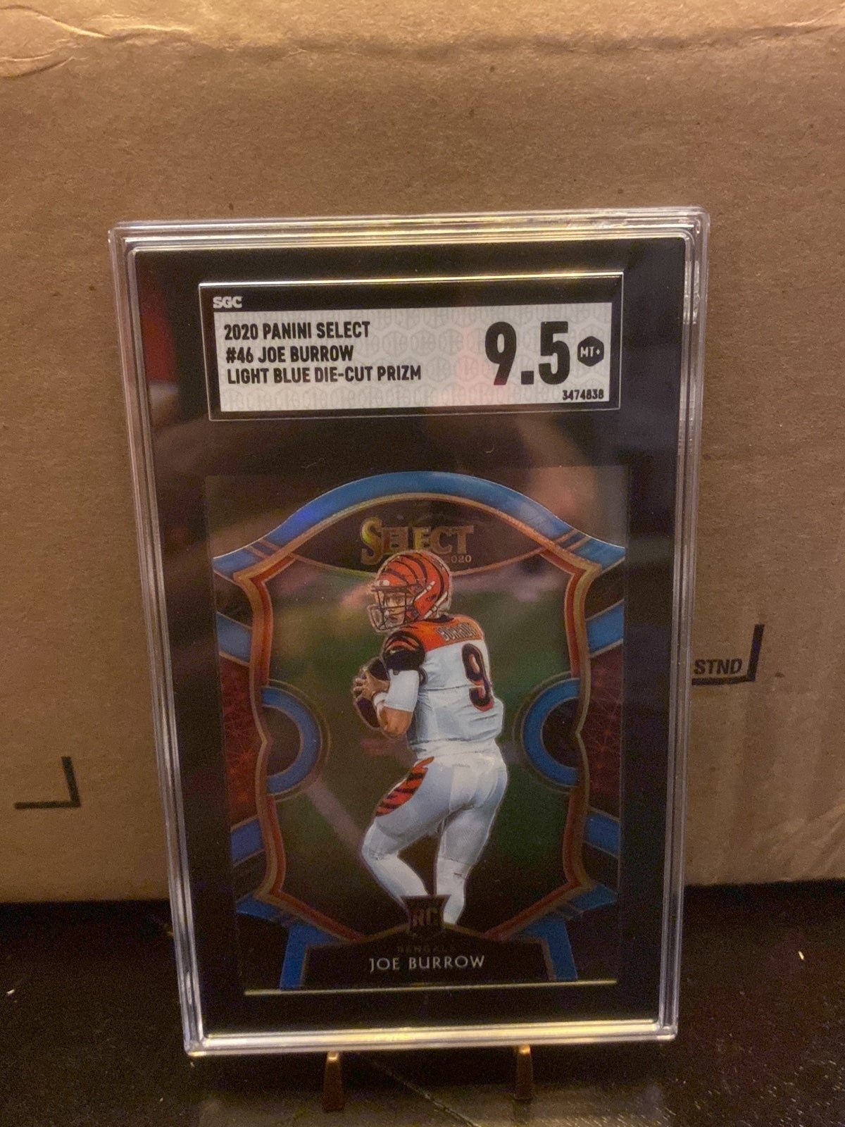 Joe Burrow SGC Graded 9.5