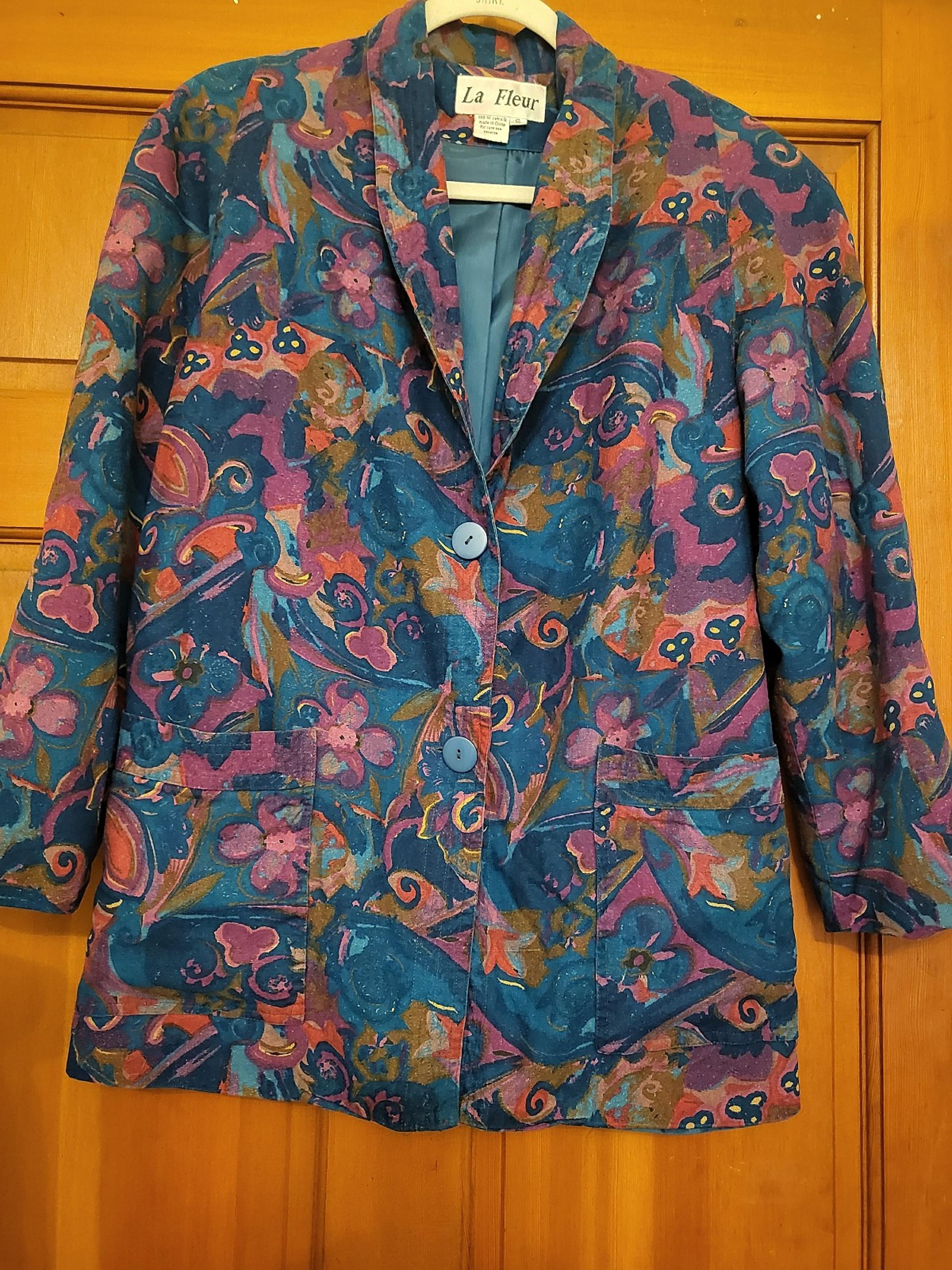 Silk blazer