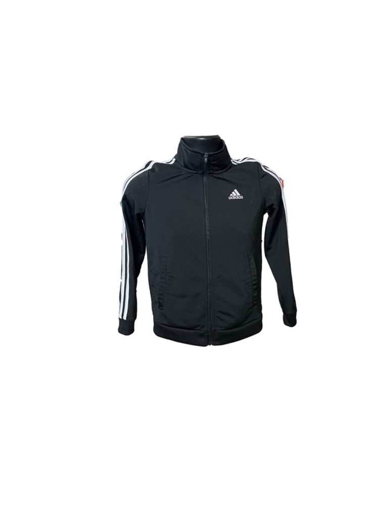 Adidas Boy’s Track Jacket, Size M, Black