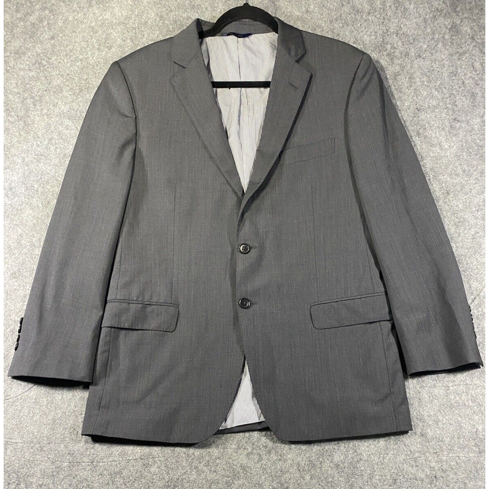 Brooks Brothers Sports Jacket mens Size 42S Grey Explorer Madison Fit Preppy