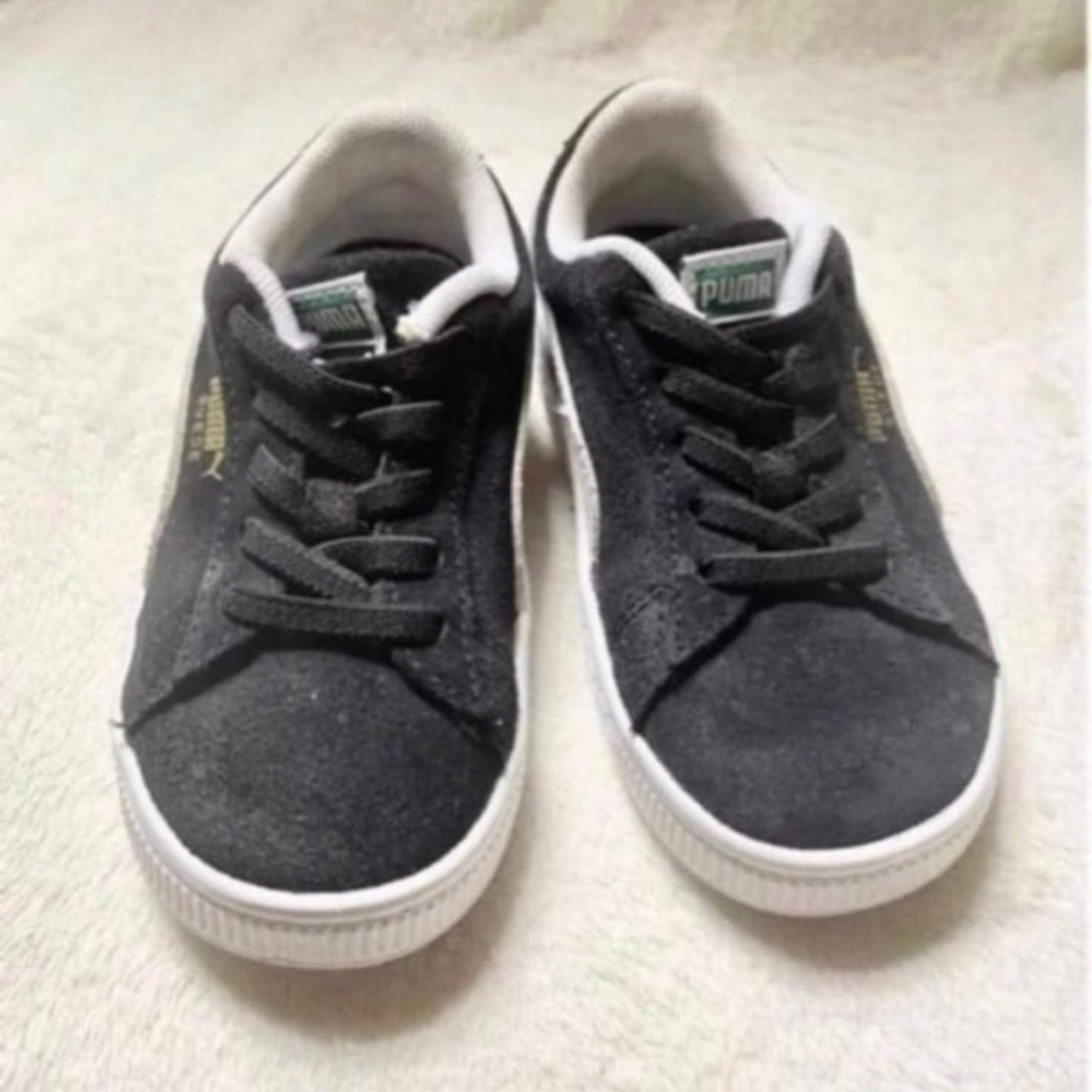 Puma toddler suede classic XXl AC Black sz 7c