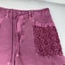 Sundance Zinovia Linen Shorts Size Large Purple Bohemian Airy Lightweight Summer