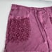 Sundance Zinovia Linen Shorts Size Large Purple Bohemian Airy Lightweight Summer
