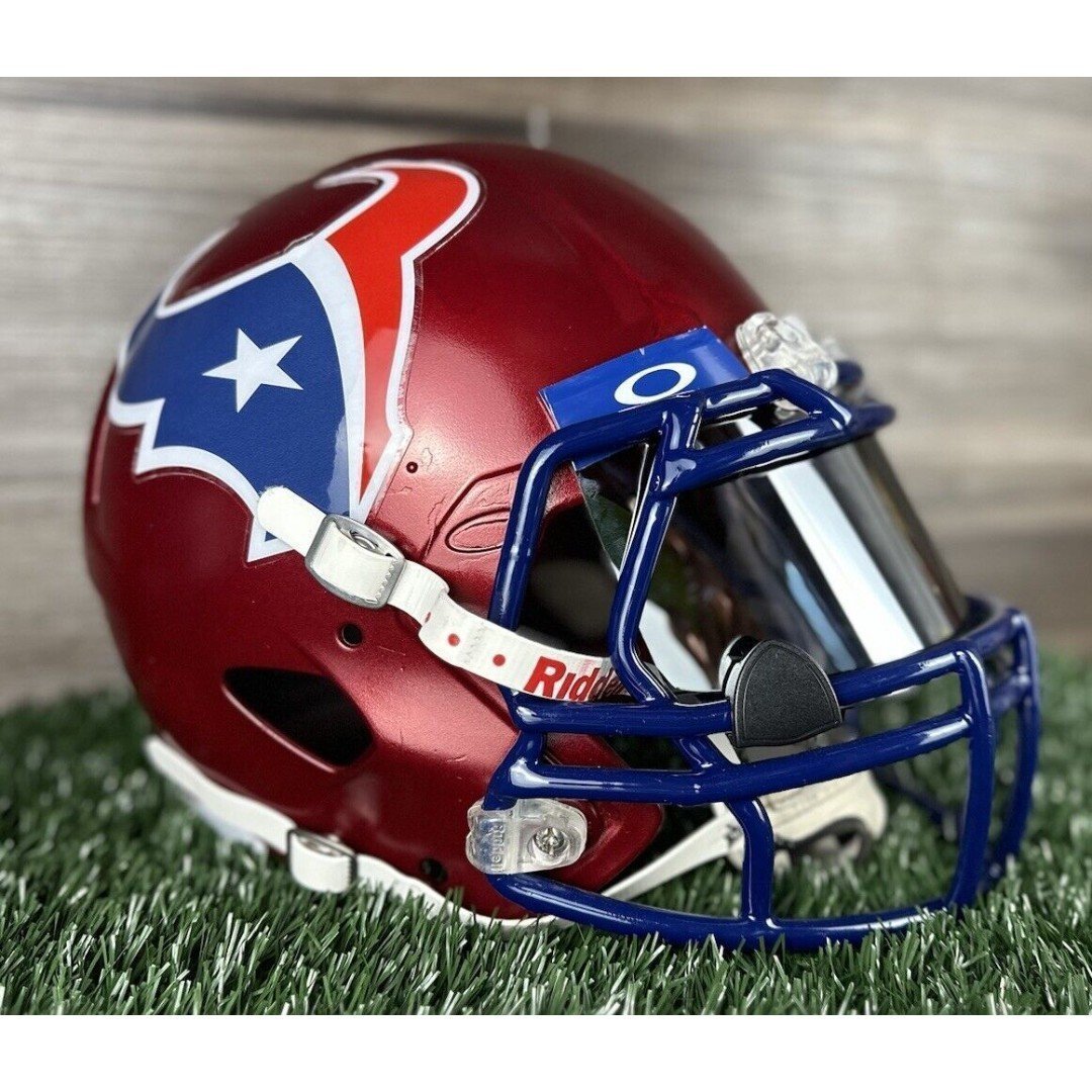 HOUSTON TEXANS NFL Riddell SPEED Full Size Authentic Football Helmet