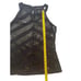 White House Black Market Med Black Halter Sequin Striped Club Career Party WHBM