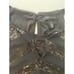 White House Black Market Med Black Halter Sequin Striped Club Career Party WHBM