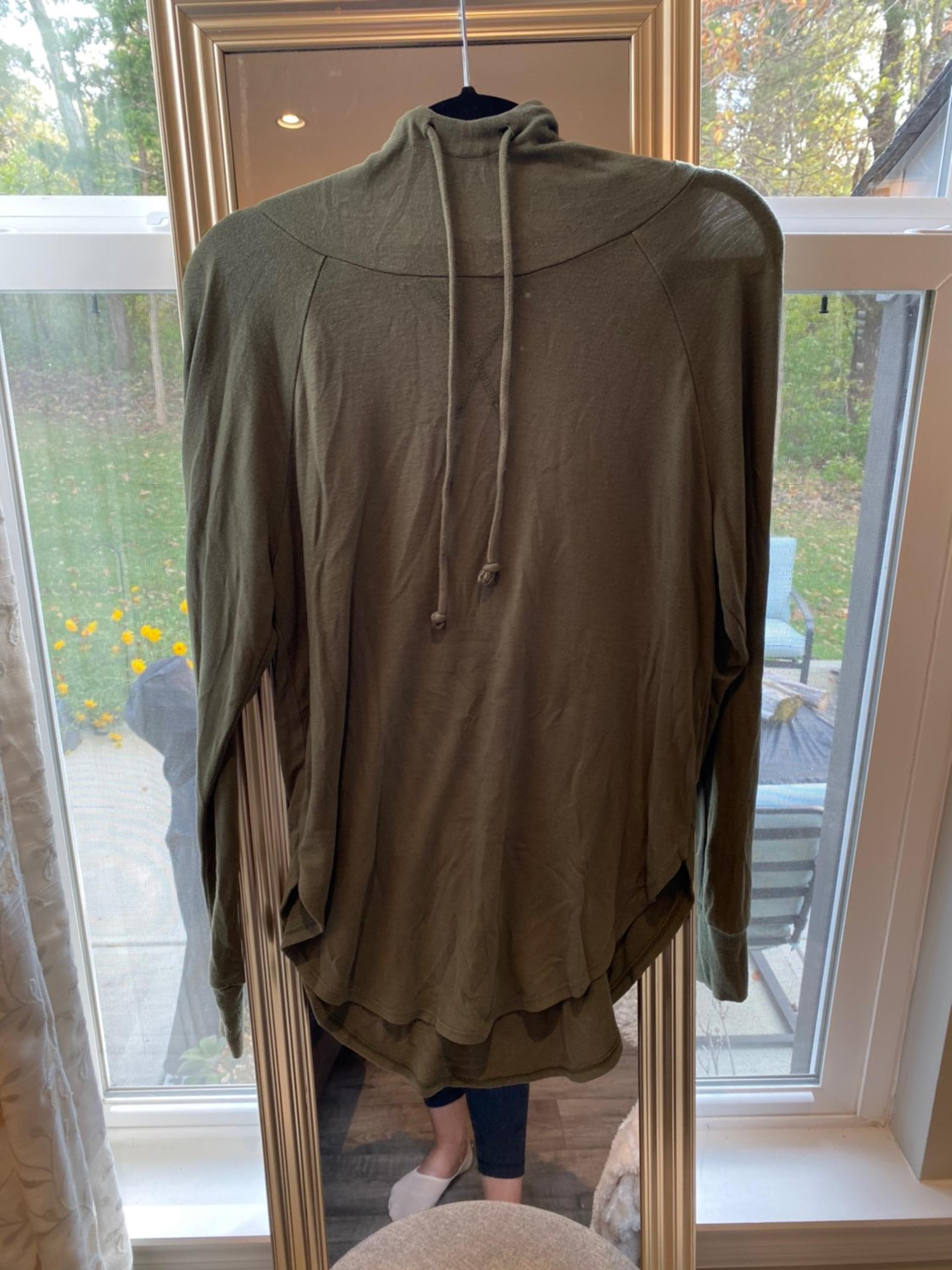 Womens Cowl Neck Hoodie