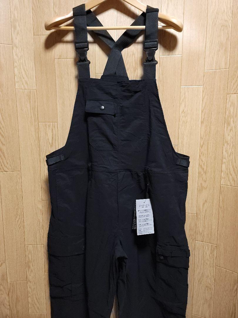 【Free Size】WORKMAN ONI TEX Cross Lander Salopette Black