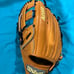 Brown Used Wilson A2000 Left Hand Throw Outfield Baseball Glove 12.75