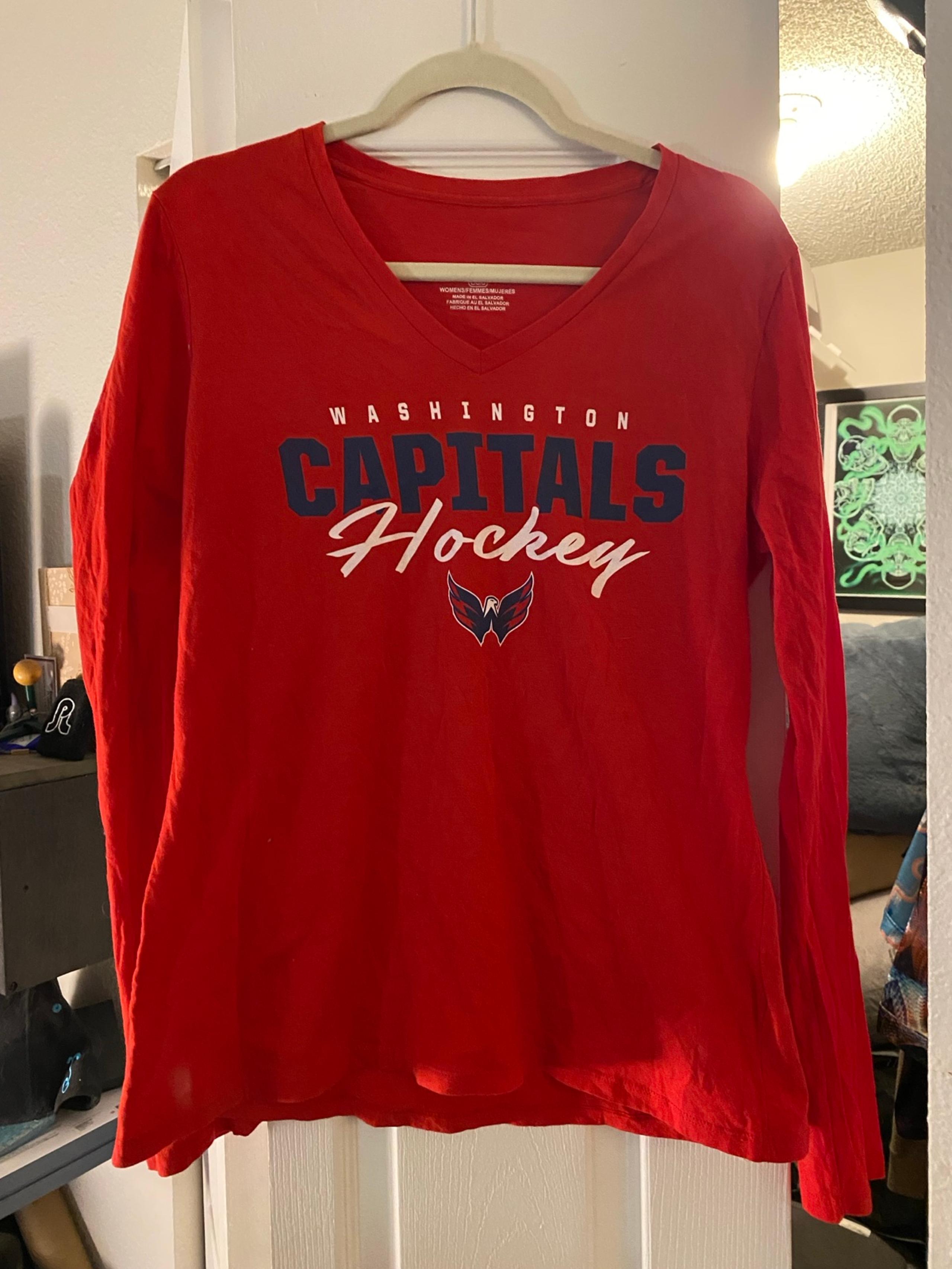 Washington Capital’s Women’s Long Sleeve Shirt