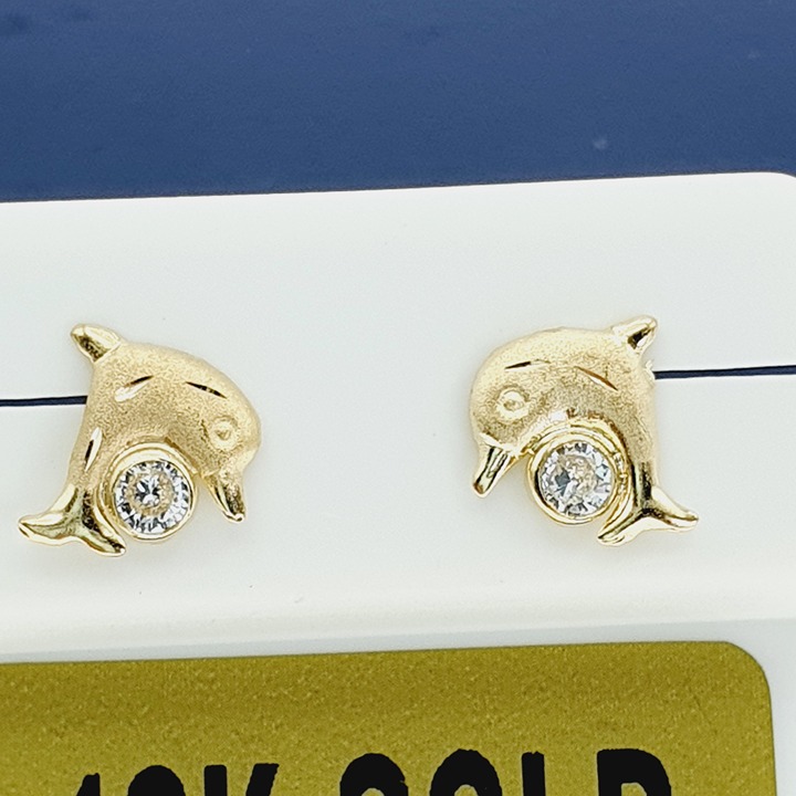10K Gold Earrings for Women/Girl, Best Gift for Women/Girl, US110K1047