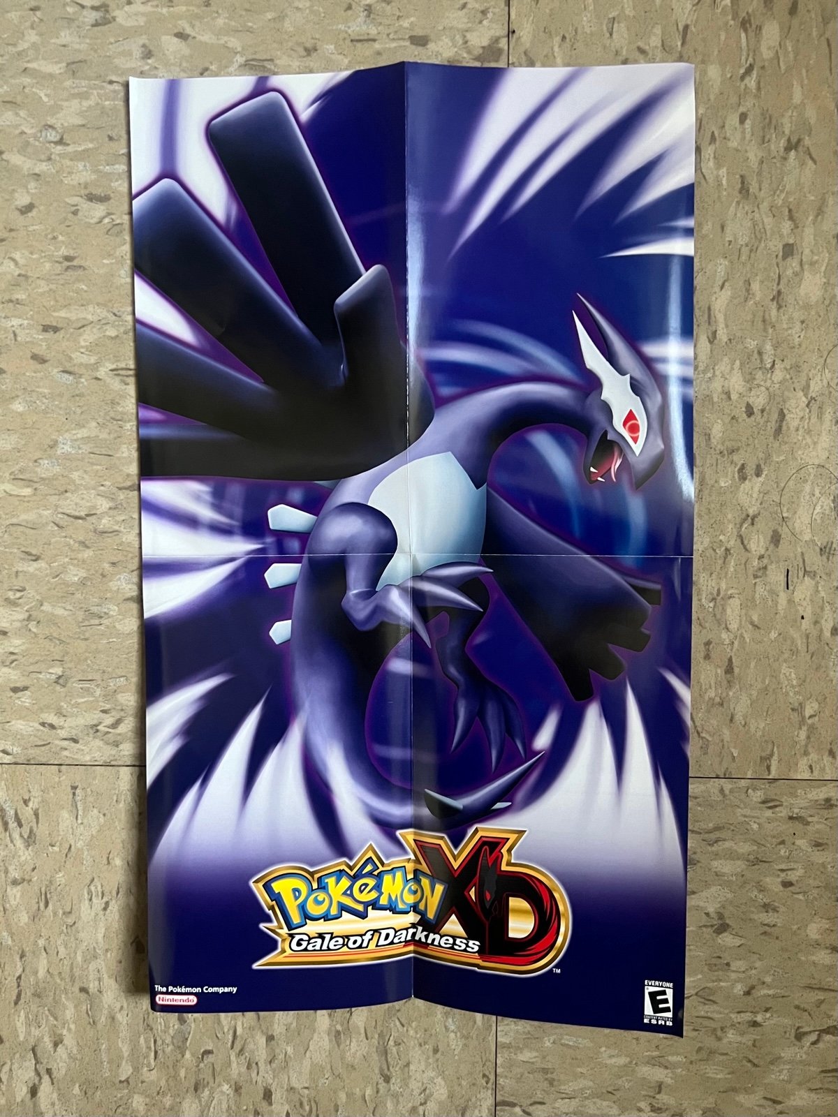 Pokemon Gale of Darkness Poster Nintendo GameCube