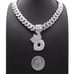 Bubble Initial D &12mm 20 Miami Chain