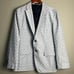Tommy Hilfiger Slim Fit Blue Blazer Palm Tree Print Two Button Sport Coat S40