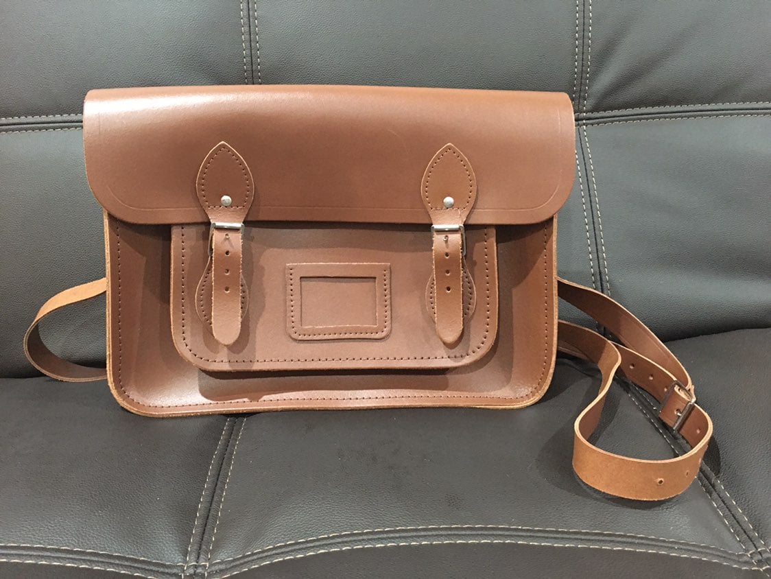 Cambridge 13” Classic Satchel In Leather