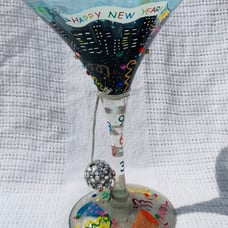 Lolita New Year’s-tini Martini Glass