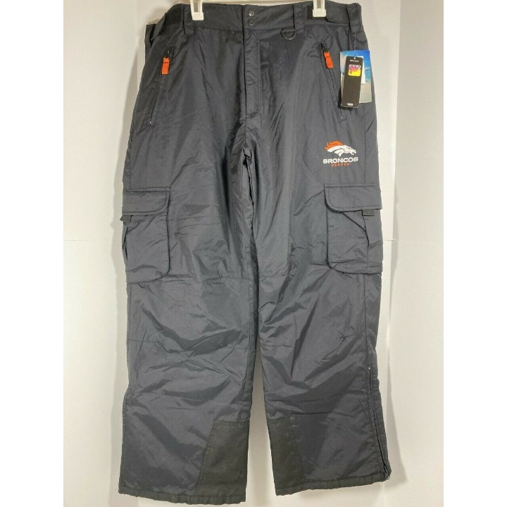 Team Apparel Broncos Snow Pants Mens Size XL