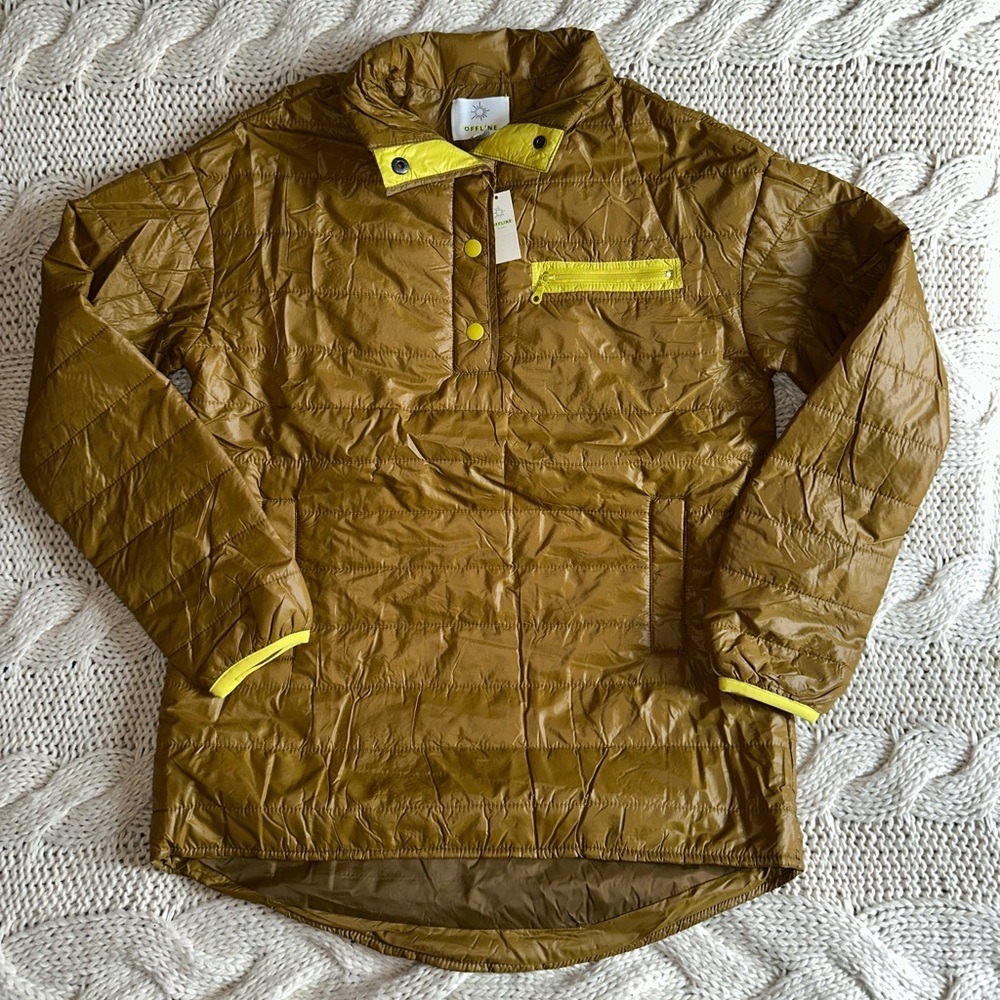 Offline by aerie women's puffer pullover jacket