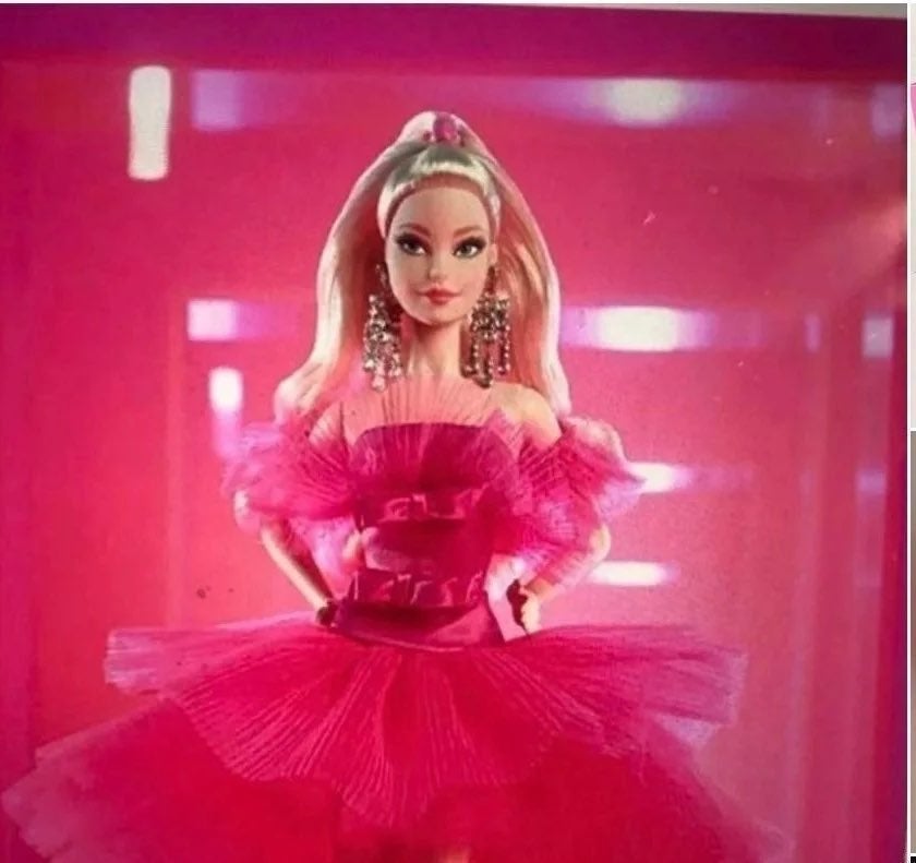 Barbie Pink Collection Silkstone Doll #1,