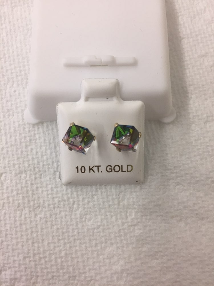 10k yellow gold earrings