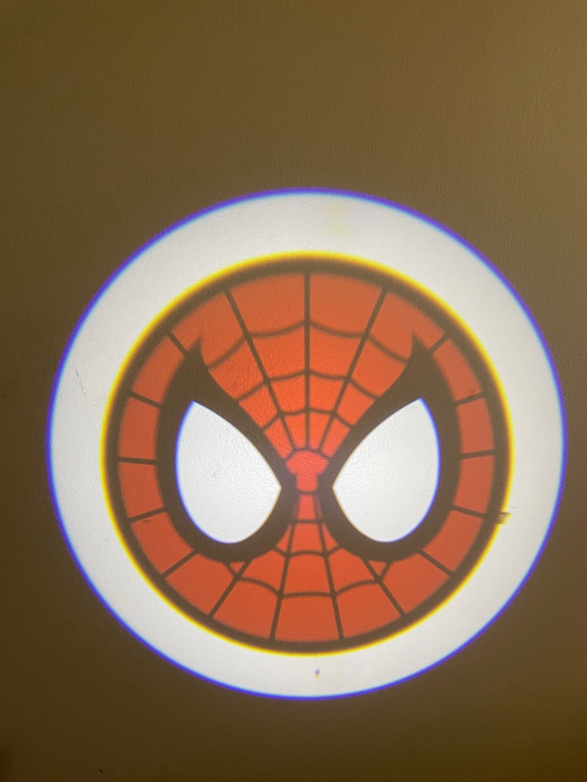 4X Spider-Man wireless door projector fits any car